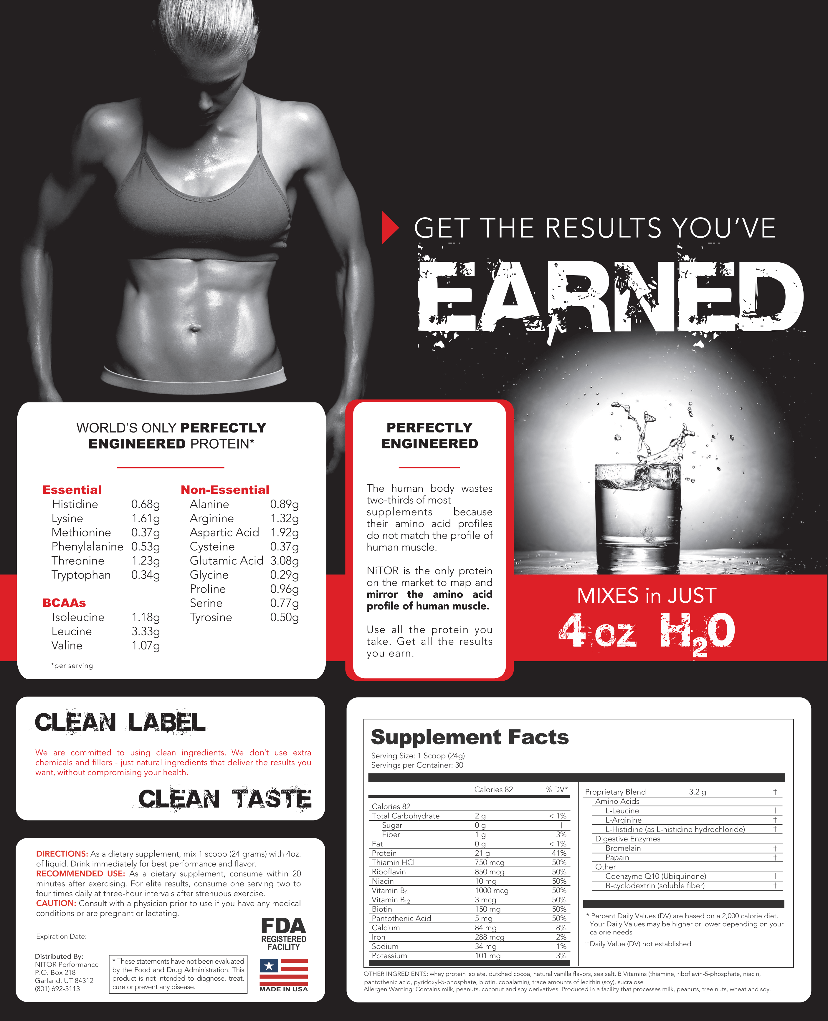 4oz PROTEIN SHOT - DUTCH CHOCOLATE - REDUCED CARB - Gladly